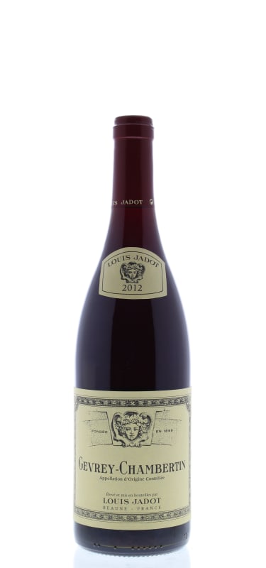 Louis Jadot Gevrey-Chambertin 2012 Front Bottle Shot