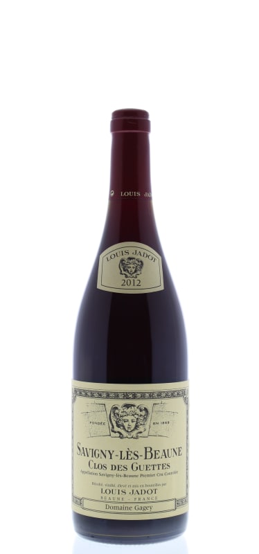 Louis Jadot Savigny-les-Beaune Clos des Guettes Premier Cru 2012 Front Bottle Shot