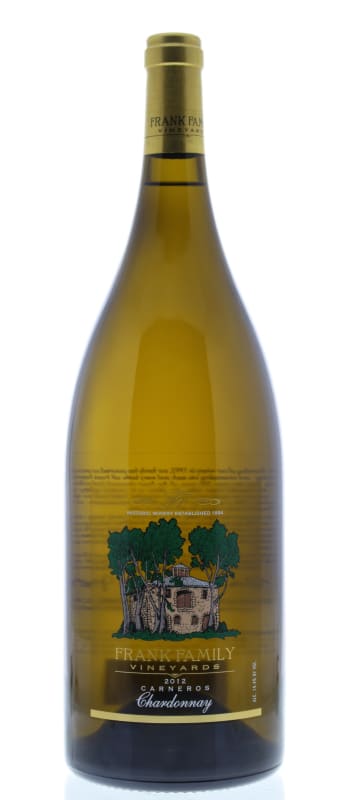 Frank Family Vineyards Chardonnay (1.5 Liter Magnum) 2012 Front Bottle Shot