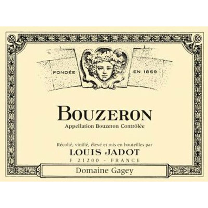 Louis Jadot Bouzeron Domaine Gagey 2012 Front Label