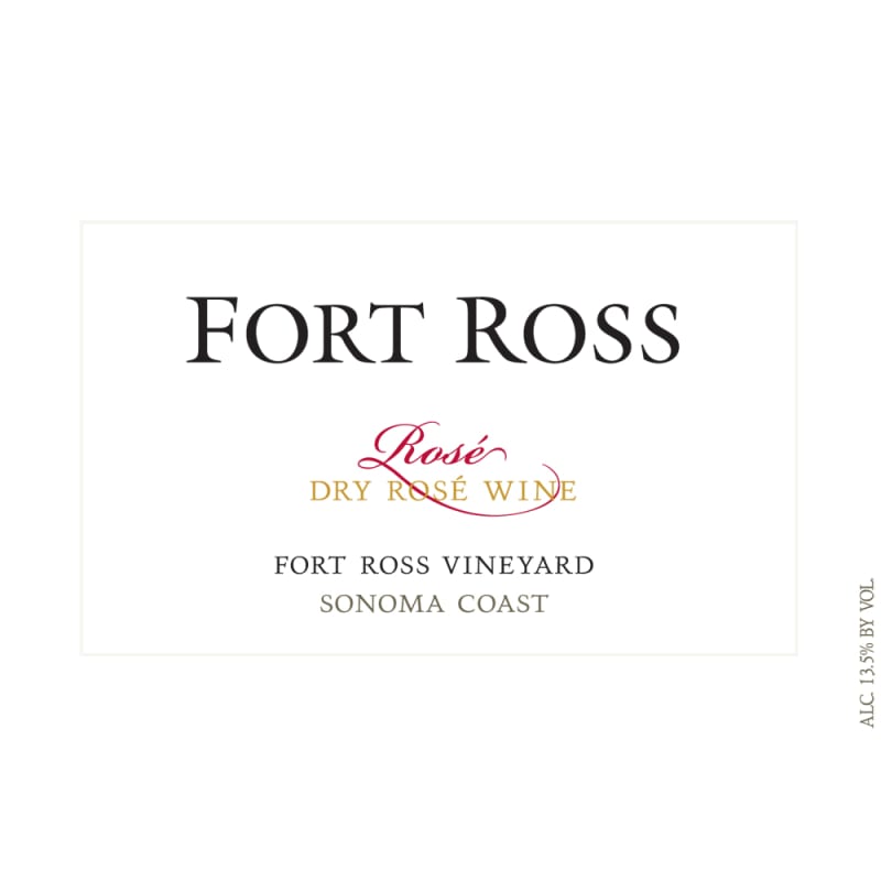 Fort Ross Vineyard Rose of Pinot Noir 2013 Front Label