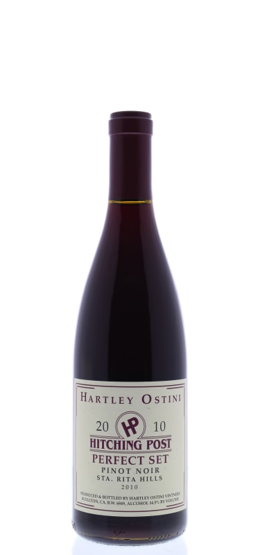 Hitching Post Perfect Set Pinot Noir 2010 Front Bottle Shot