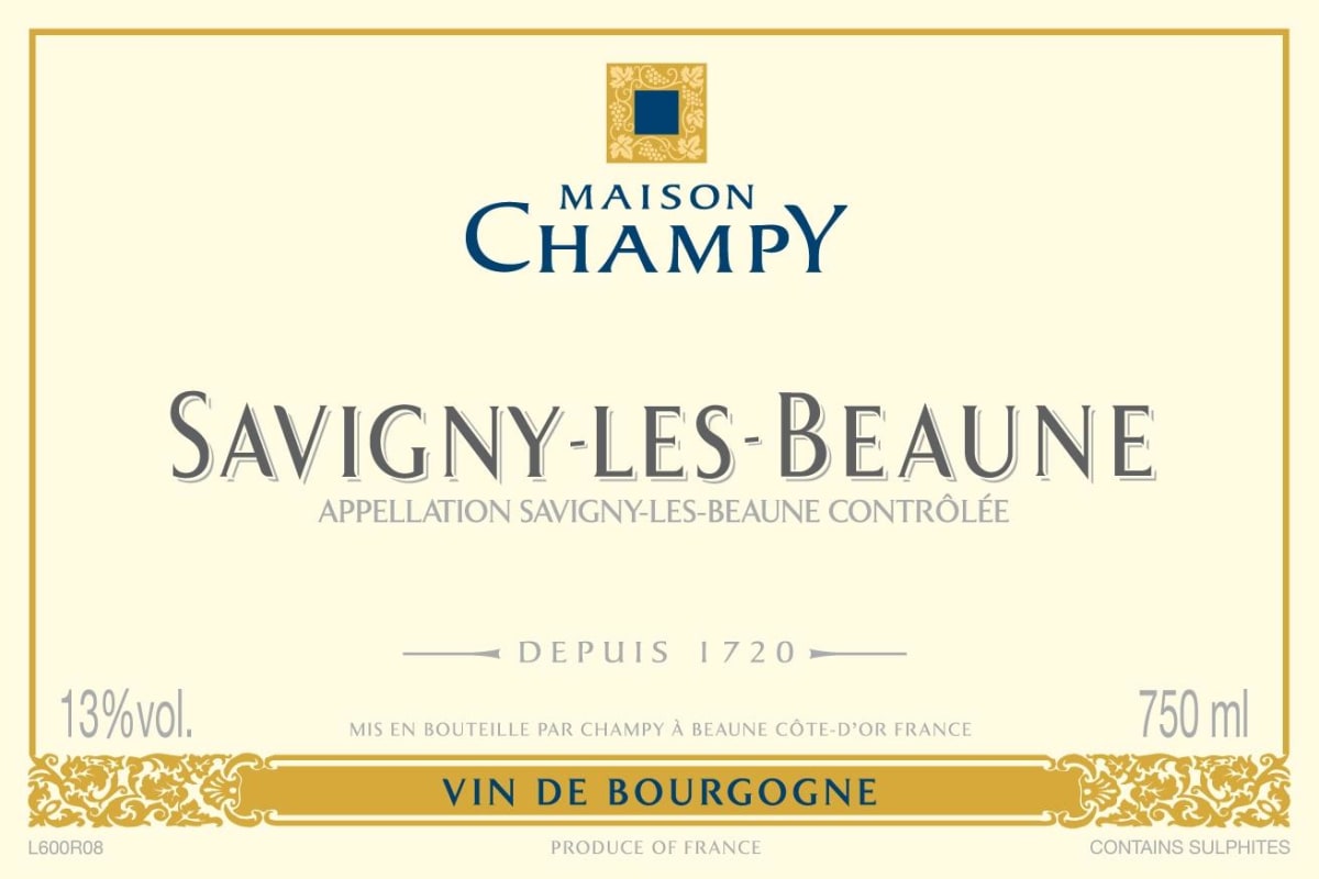Maison Champy Savigny-les-Beaune 2009 Front Label