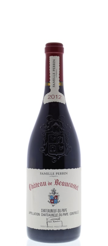 Chateau de Beaucastel Chateauneuf-du-Pape 2012 Front Bottle Shot