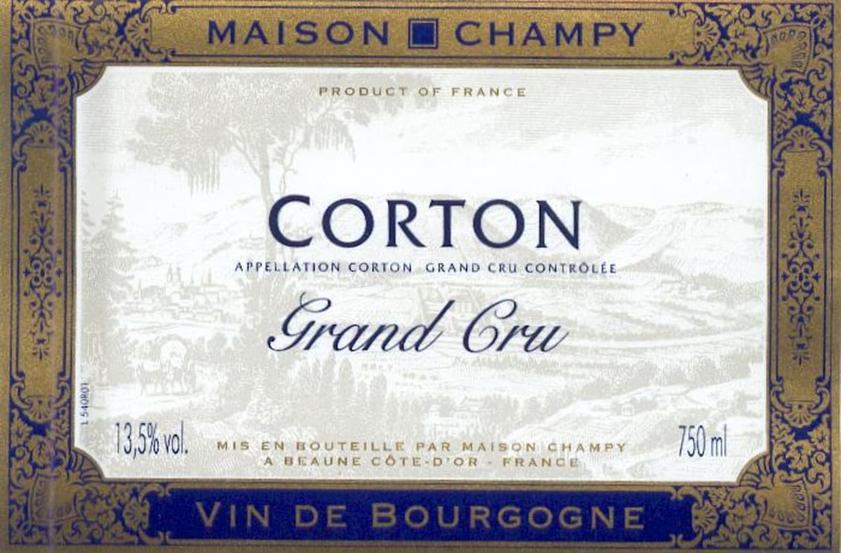 Maison Champy Corton Grand Cru 2006 Front Label