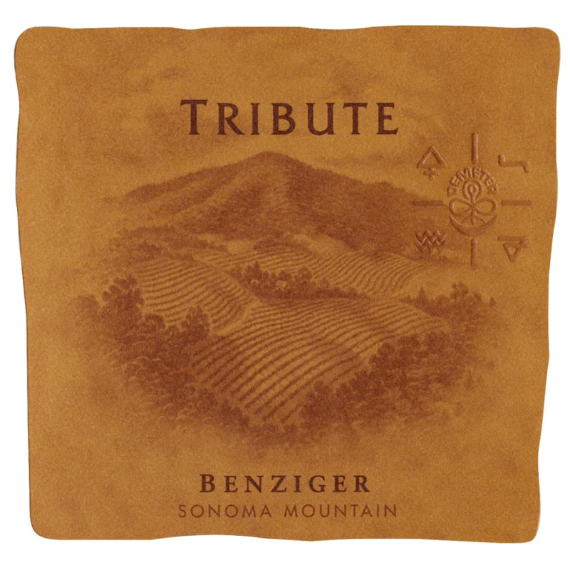 Benziger Tribute 2011 Front Label