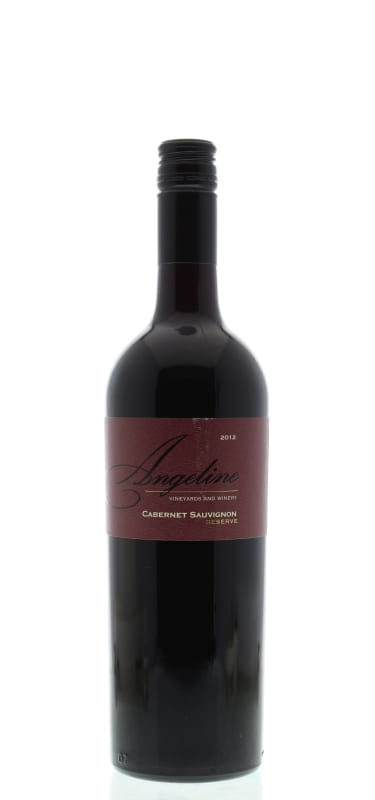 Angeline Reserve Cabernet Sauvignon 2012 Front Bottle Shot