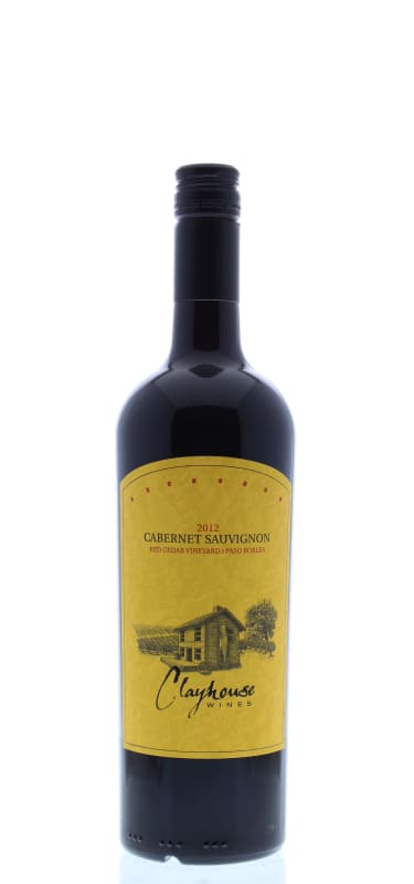 Clayhouse Paso Robles Cabernet Sauvignon 2012 Front Bottle Shot