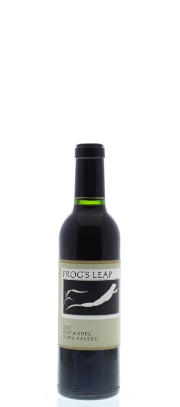 Frog's Leap Zinfandel (375ML half-bottle) 2012 Front Bottle Shot