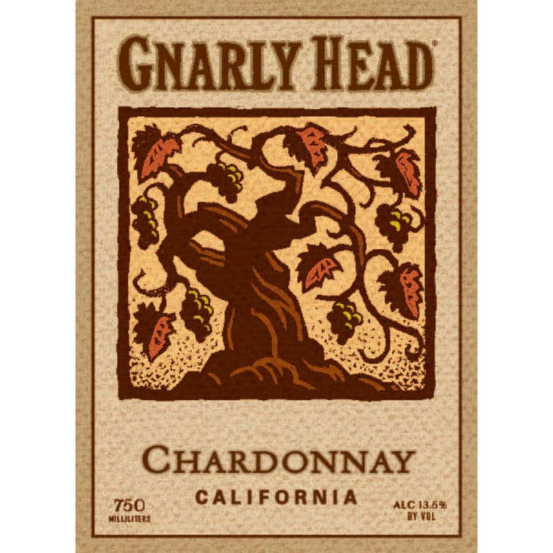Gnarly Head Chardonnay 2013 Front Label