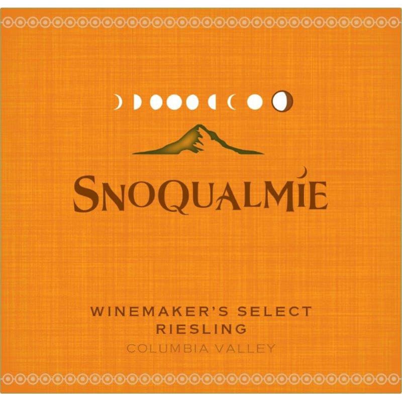 Snoqualmie Winemaker's Select Riesling 2012 Front Label