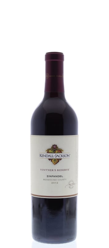 Kendall-Jackson Vintner's Reserve Zinfandel 2012 Front Bottle Shot