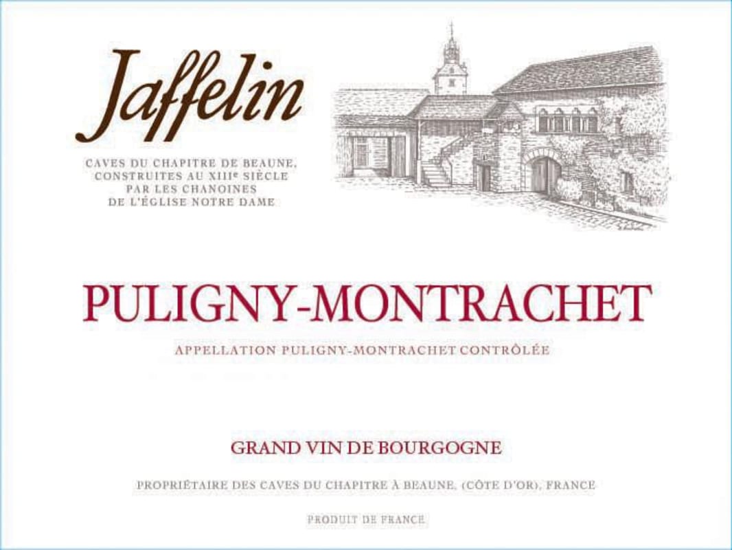 Jaffelin Puligny-Montrachet 2013 Front Label