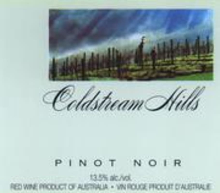 Coldstream Hills Pinot Noir 1997 Front Label