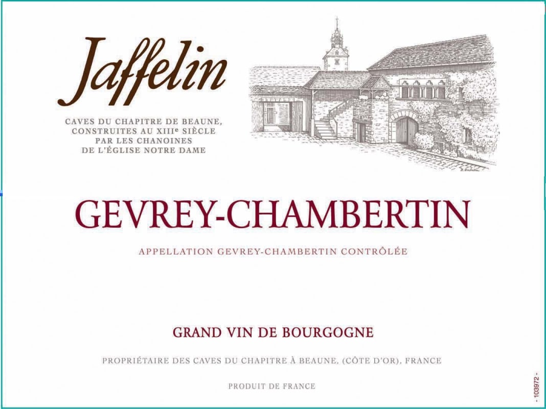 Jaffelin Gevrey-Chambertin 2010 Front Label