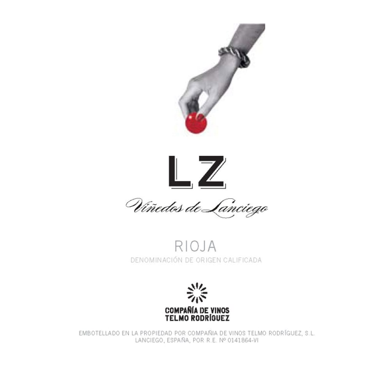 Bodega Lanzaga LZ 2013 Front Label