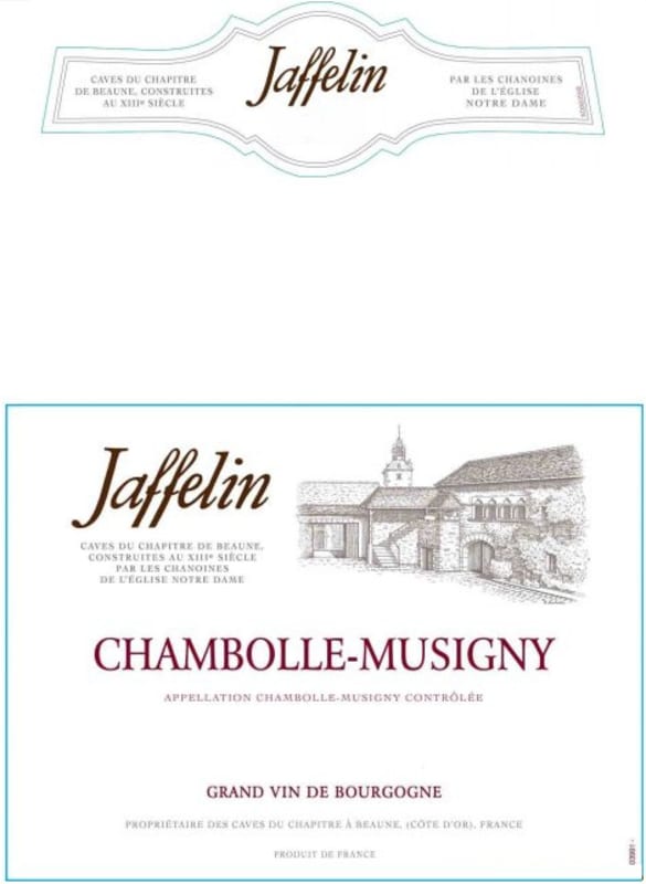 Jaffelin Chambolle-Musigny 2009 Front Label