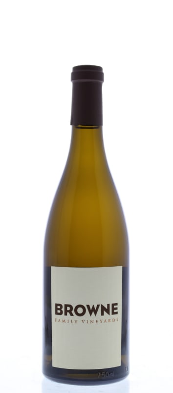 Browne Family Vineyards Chardonnay 2012 Front Bottle Shot