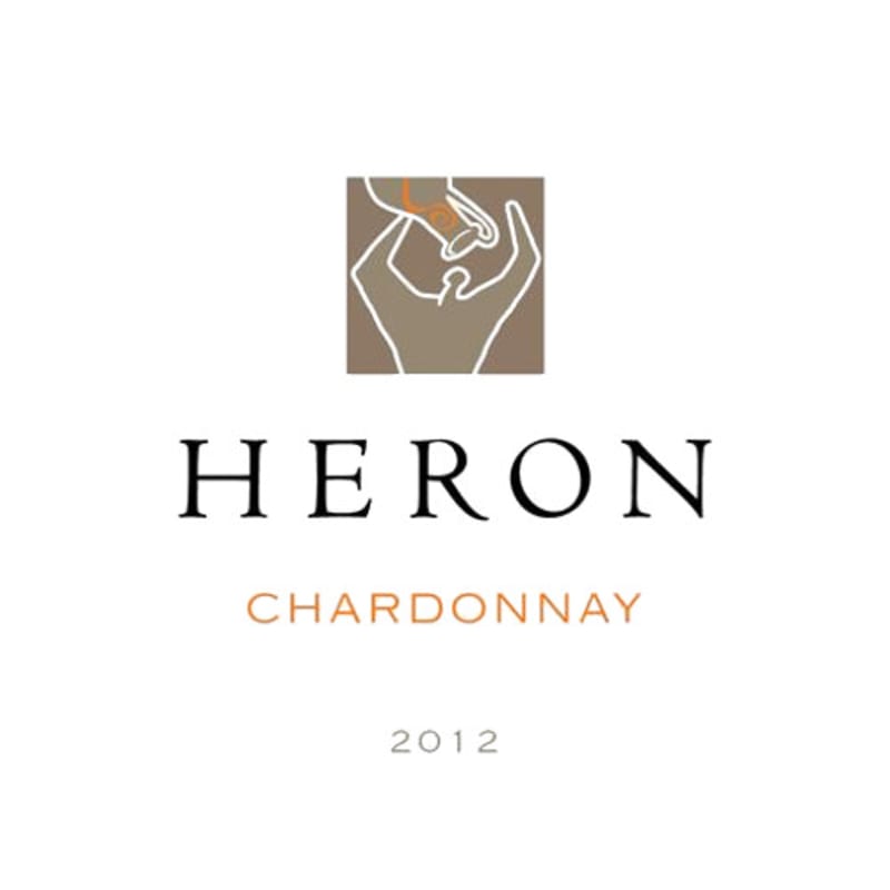 Heron Chardonnay 2012 Front Label
