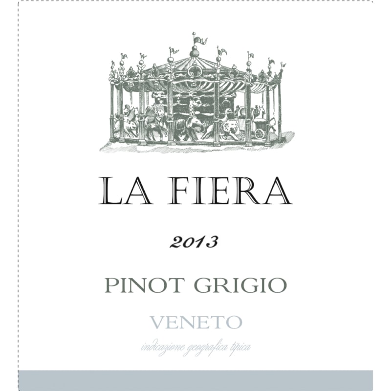 La Fiera Pinot Grigio 2013 Front Label