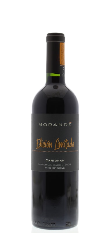 Morande Edicion Limitada Carignan 2008 Front Bottle Shot
