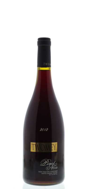 Twomey Bien Nacido Vineyard Pinot Noir 2012 Front Bottle Shot