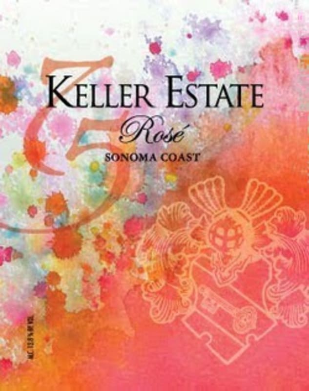 Keller Estate Rose of Syrah 2014 Front Label