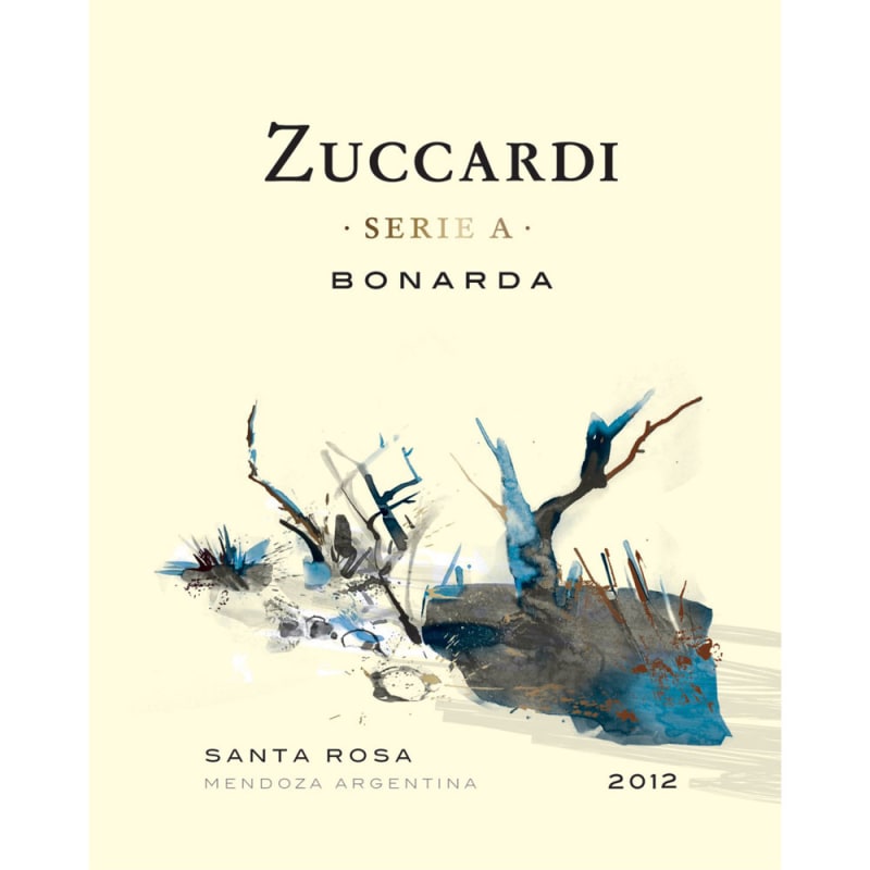 Zuccardi Serie A Bonarda 2012 Front Label