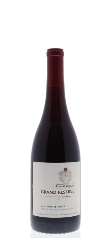 Kendall-Jackson Grand Reserve Pinot Noir 2012 Front Bottle Shot