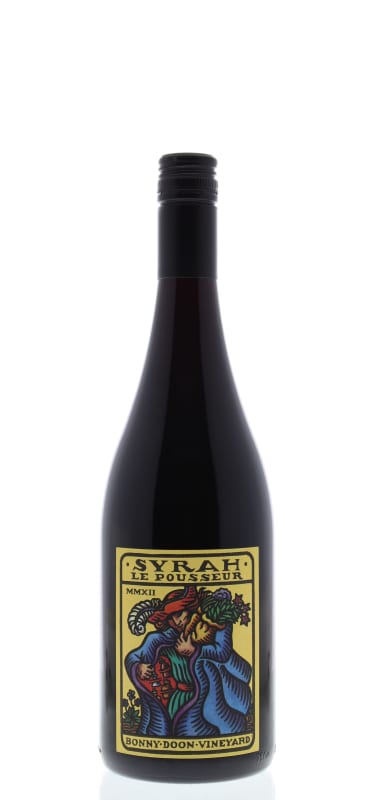 Bonny Doon Le Pousseur Syrah 2012 Front Bottle Shot