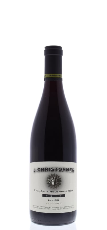J. Christopher Lumiere Pinot Noir 2011 Front Bottle Shot