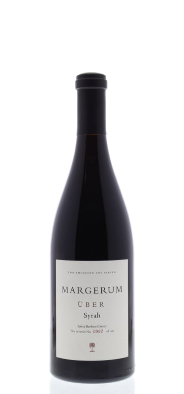 Margerum Uber Syrah 2011 Front Bottle Shot