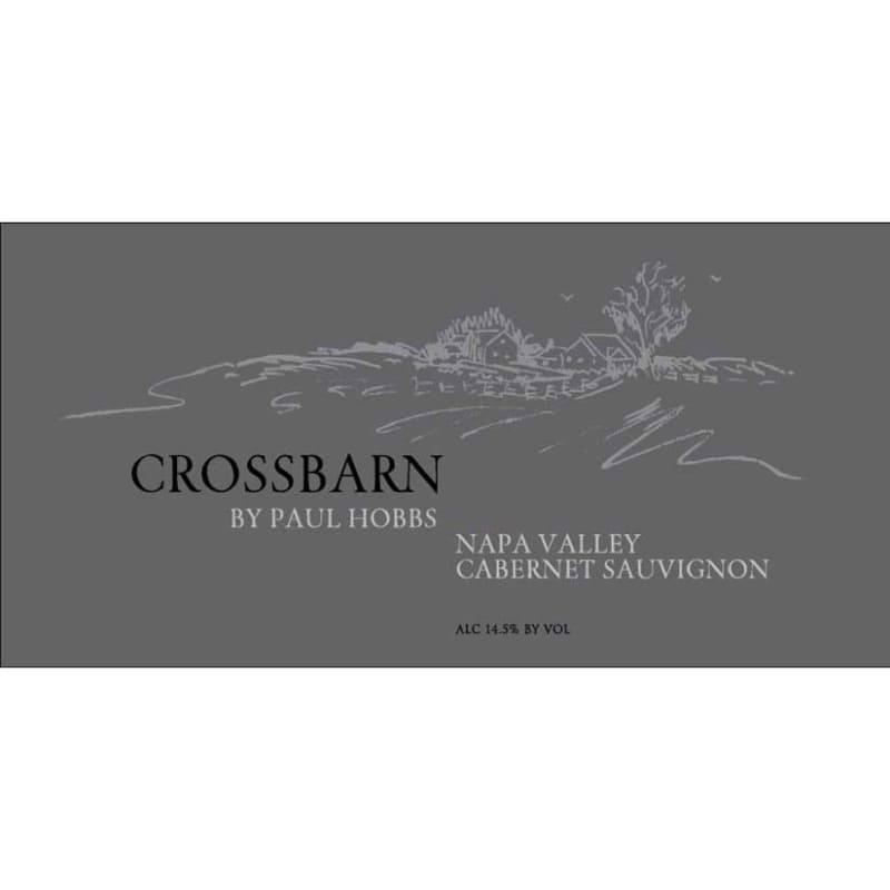 Crossbarn by Paul Hobbs Napa Valley Cabernet Sauvignon 2011 Front Label