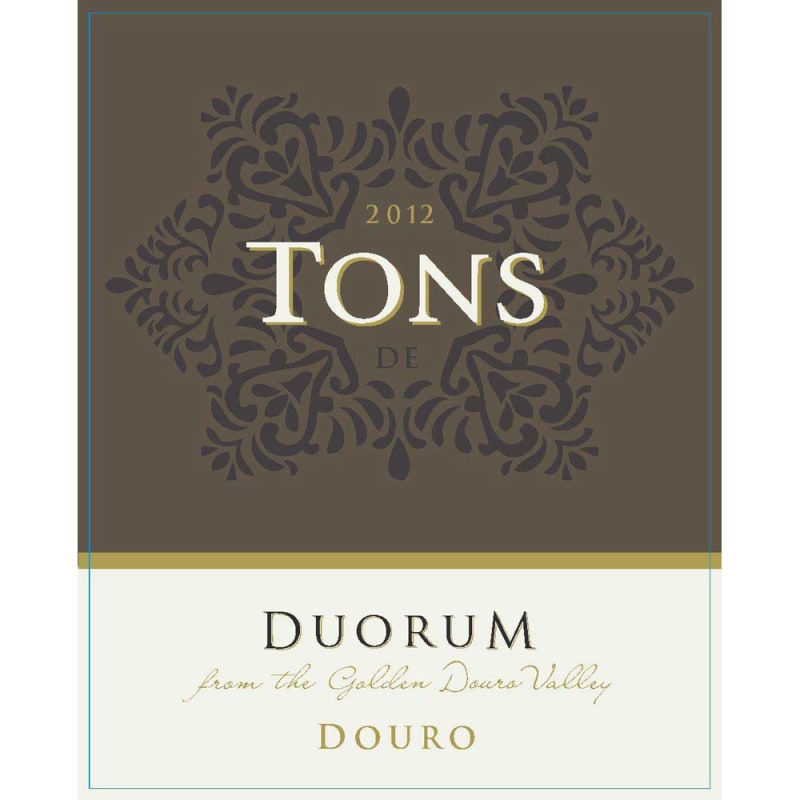 Duorum Tons de Duorum Red Blend 2012 Front Label