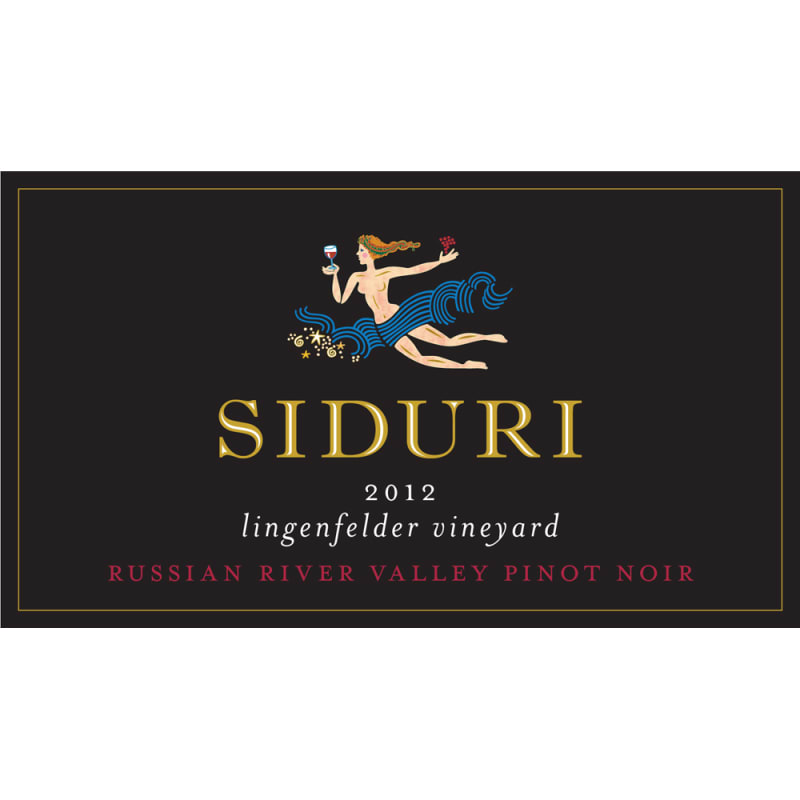 Siduri Lingenfelder Vineyard Pinot Noir 2012 Front Label