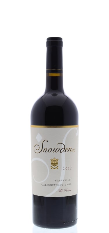 Snowden The Ranch Cabernet Sauvignon 2012 Front Bottle Shot