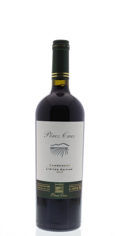 Perez Cruz Limited Edition Carmenere 2012 Front Bottle Shot