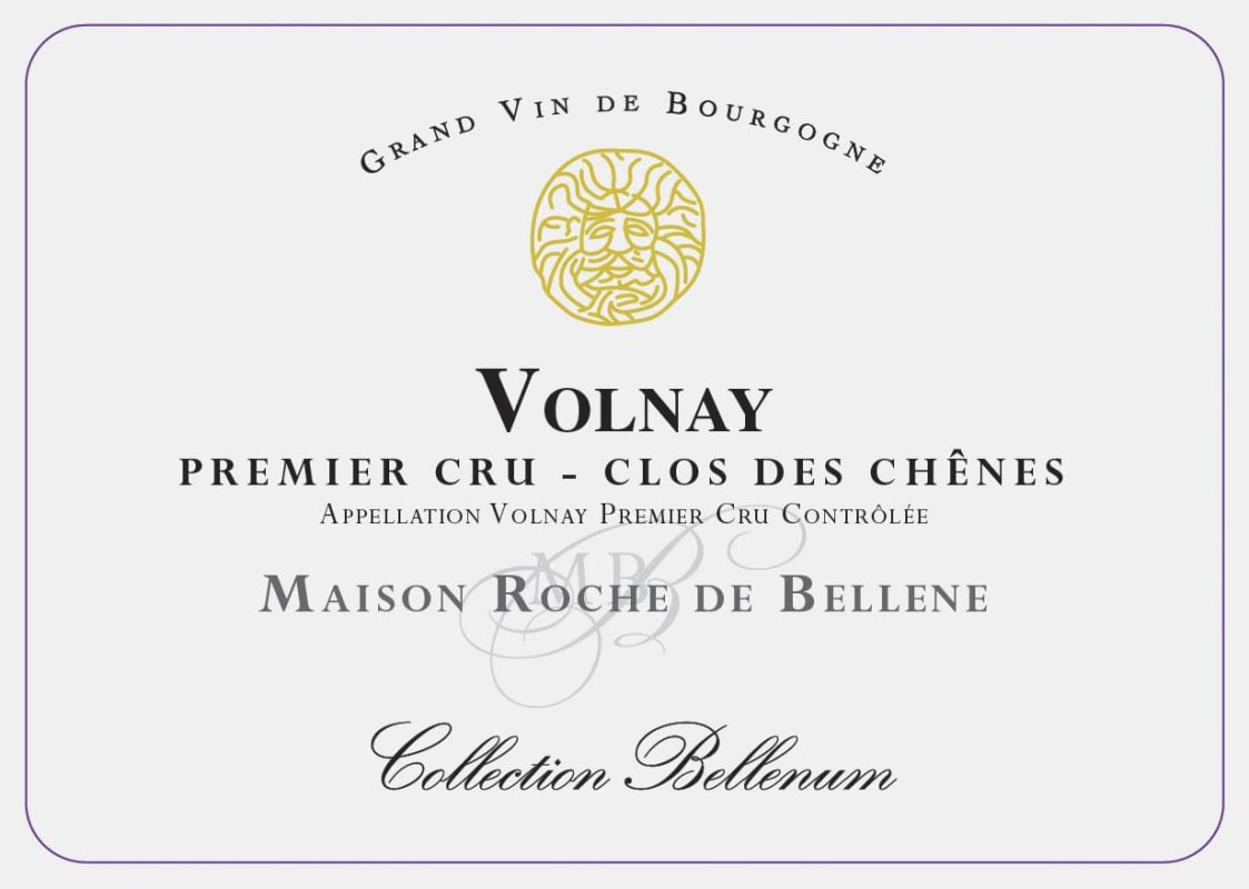 Maison Roche de Bellene Volnay Clos Des Chenes Premier Cru 2002 Front Label
