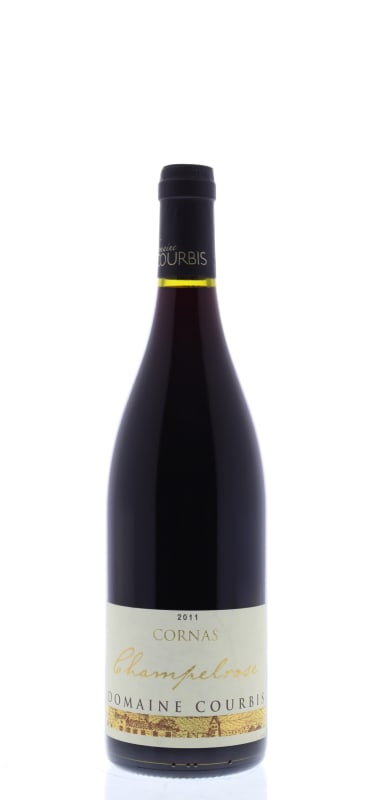 Courbis Cornas Champelrose 2011 Front Bottle Shot