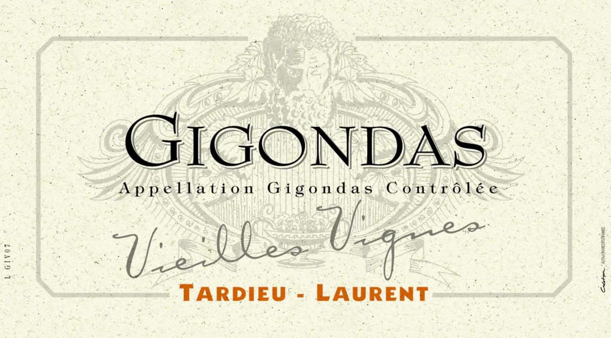 Tardieu-Laurent Gigondas Vieilles Vignes 2011 Front Label