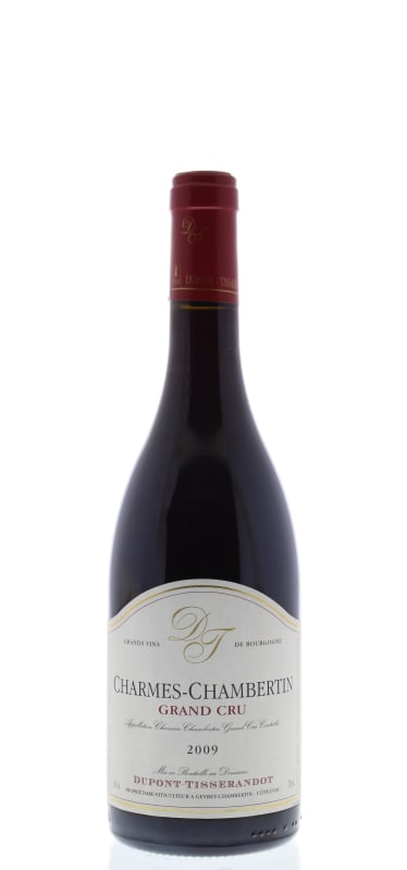 Dupont Tisserandot Charmes Chambertin 2009 Front Bottle Shot