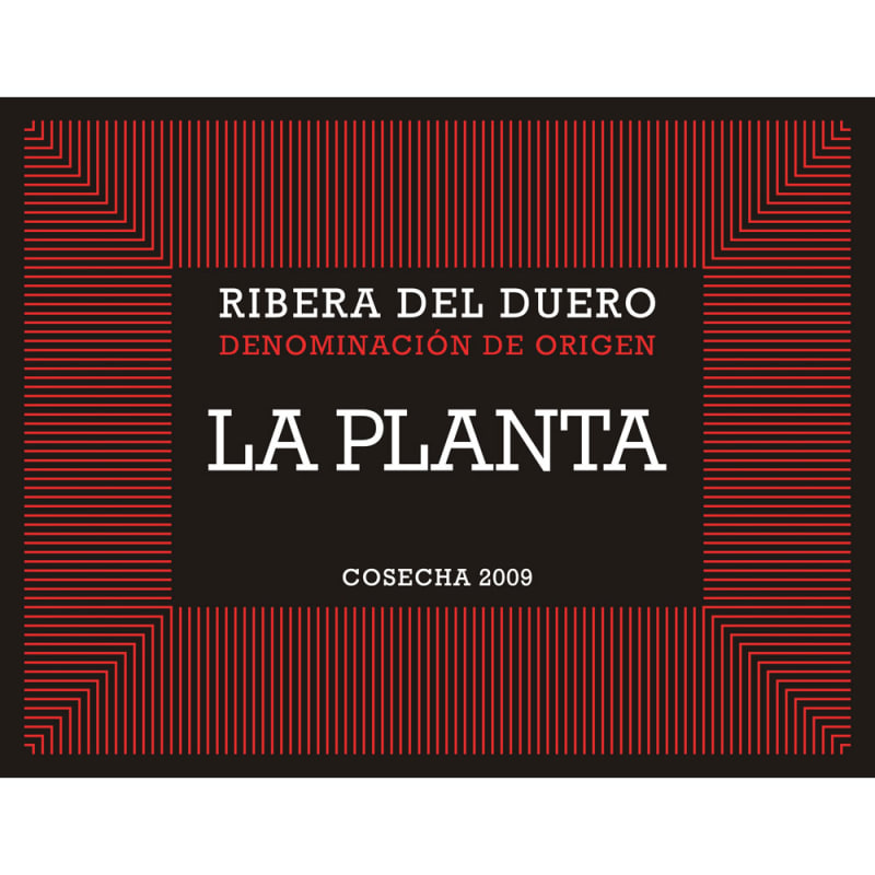 Arzuaga La Planta 2012 Front Label