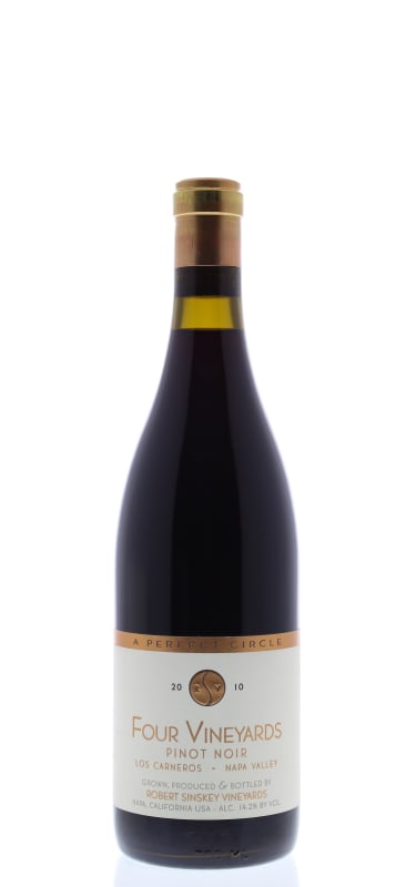 Robert Sinskey Four Vineyards Pinot Noir 2010 Front Bottle Shot