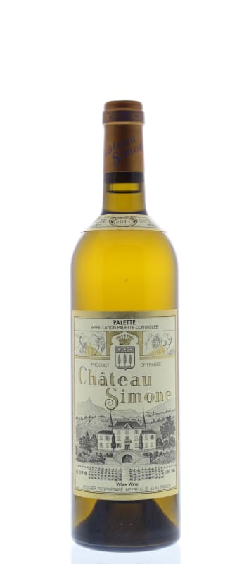Chateau Simone Palette Blanc 2011 Front Bottle Shot