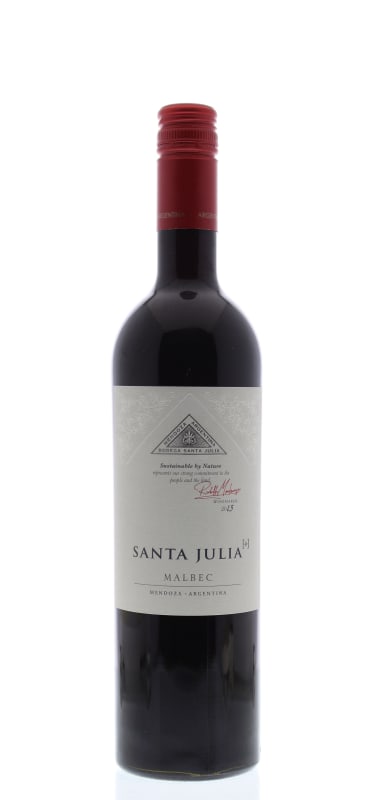 Santa Julia Plus Malbec 2013 Front Bottle Shot