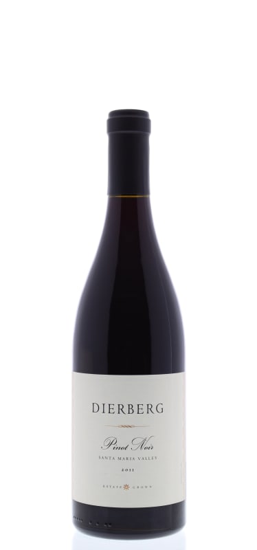 Dierberg Santa Maria Valley Pinot Noir 2011 Front Bottle Shot