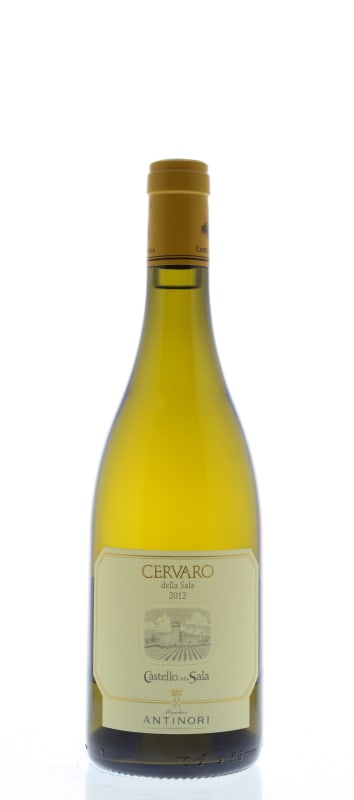 Marchesi Antinori Castello della Sala Cervaro 2012 Front Bottle Shot