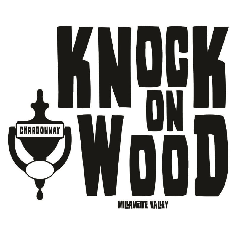 Maison Noir Wines Knock on Wood Chardonnay 2013 Front Label