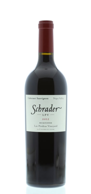 Schrader LPV Beckstoffer Las Piedras Vineyard Cabernet Sauvignon 2012 Front Bottle Shot