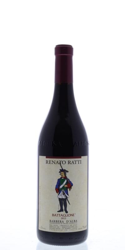 Renato Ratti Barbera d'Alba 2013 Front Bottle Shot